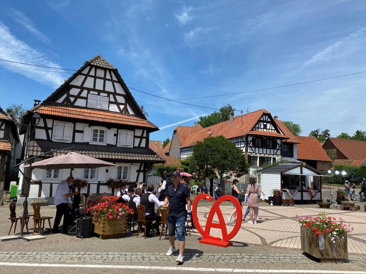 Gites Et Chambres D'Hotes Maison Ungerer Hunspach Exteriér fotografie