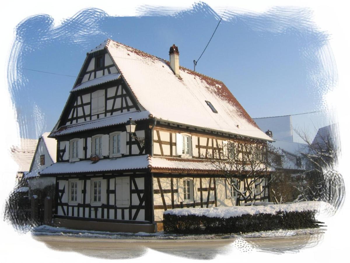 Gites Et Chambres D'Hotes Maison Ungerer Hunspach Exteriér fotografie
