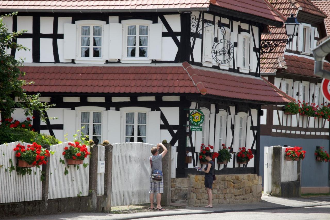 Gites Et Chambres D'Hotes Maison Ungerer Hunspach Exteriér fotografie